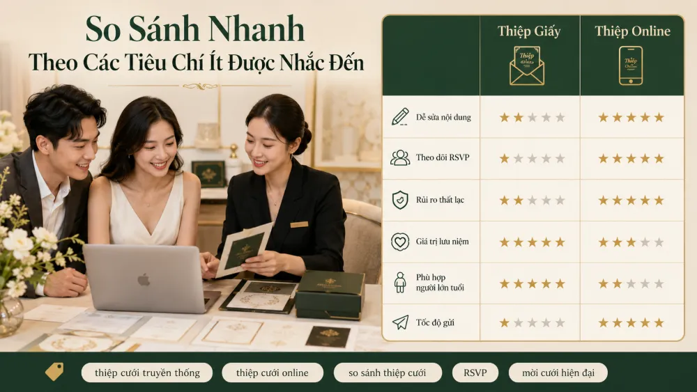 Tạo Thiệp Cưới Online Miễn Phí Cho Cặp Đôi: Từ Mẫu Có Sẵn Đến Link Mời Hoàn Chỉnh
