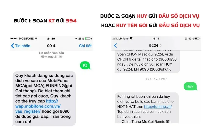 Cách hủy tất cả gói cước Mobifone: Hướng dẫn chi tiết