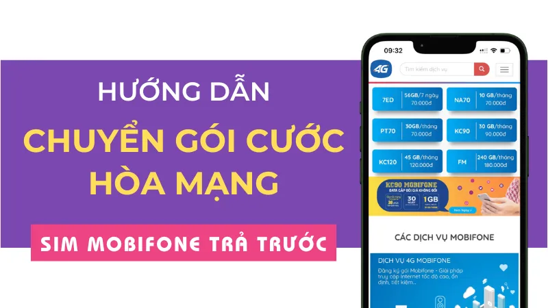 Tổng hợp gói cước Mobifone trả trước tốt nhất 2025
