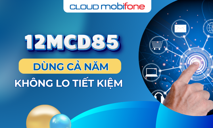Dùng Cả Năm Mà Không Lo Hết Data - Khám Phá Gói 12MCD85 Ngay!