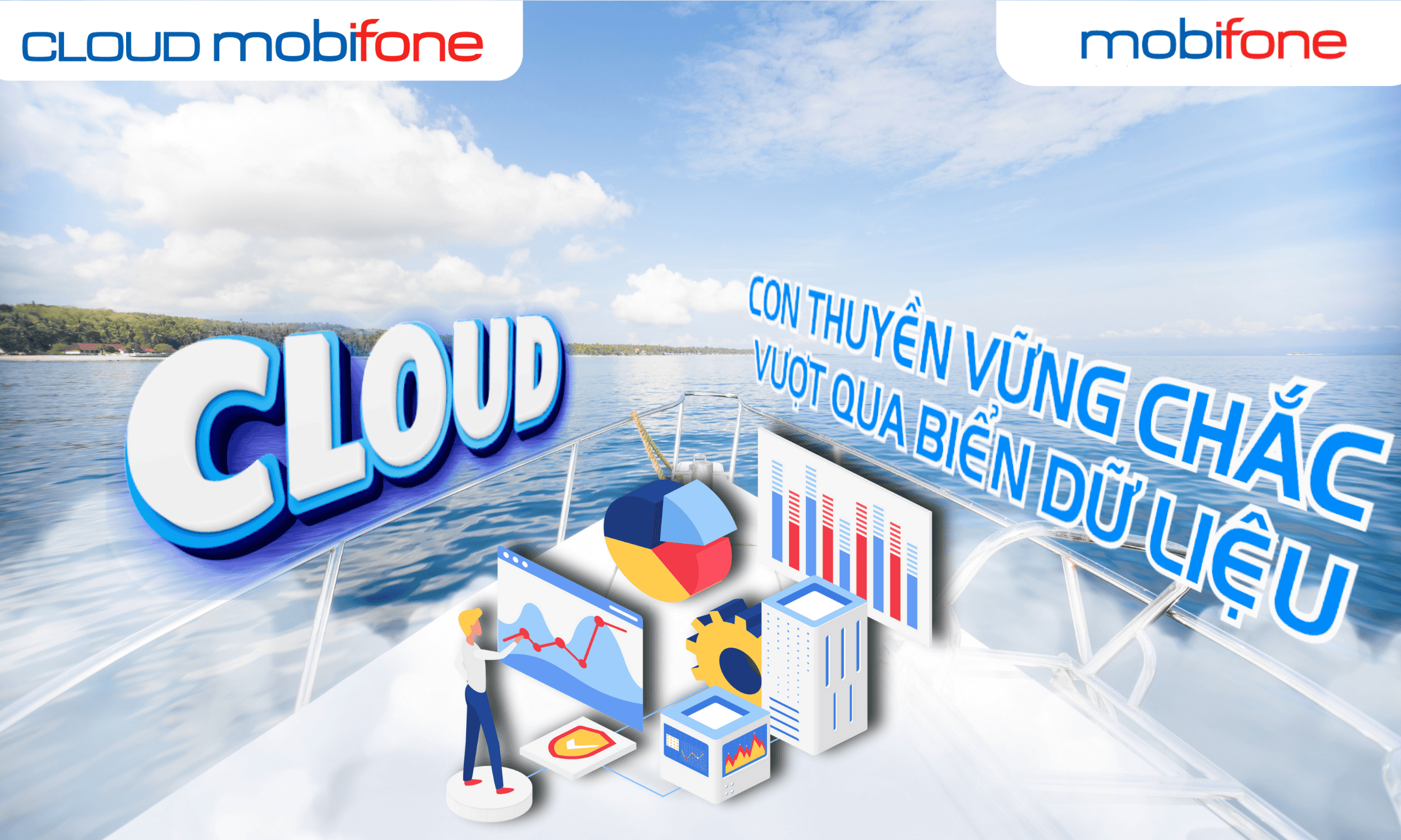 Cloud: Con thuyền vững chắc vượt qua biển dữ liệu